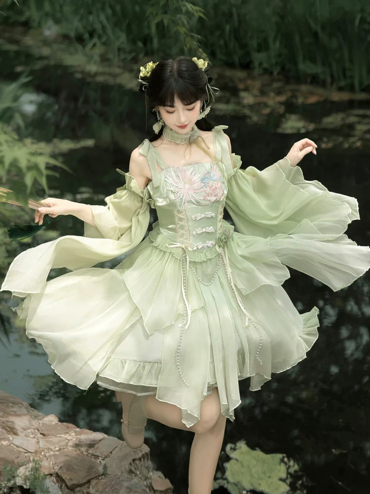 Qi Lolita Dress, Dew 清华露