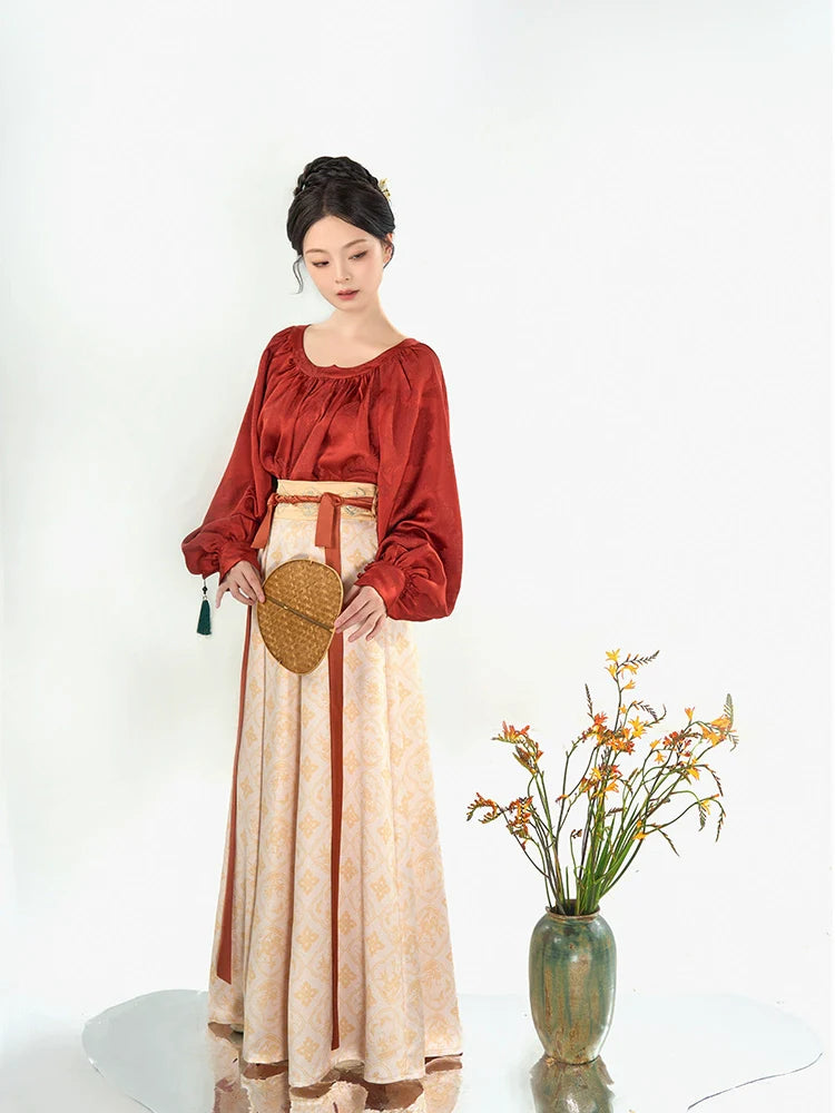 Tang Dynasty Inspired Modern Hanfu, Xiaoman 小满