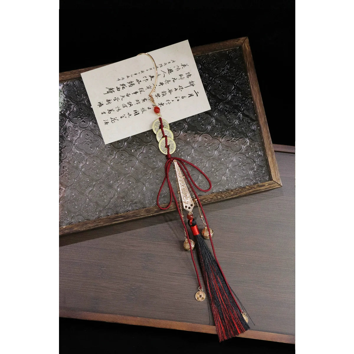 Copper Coins Chinese Style Earrings