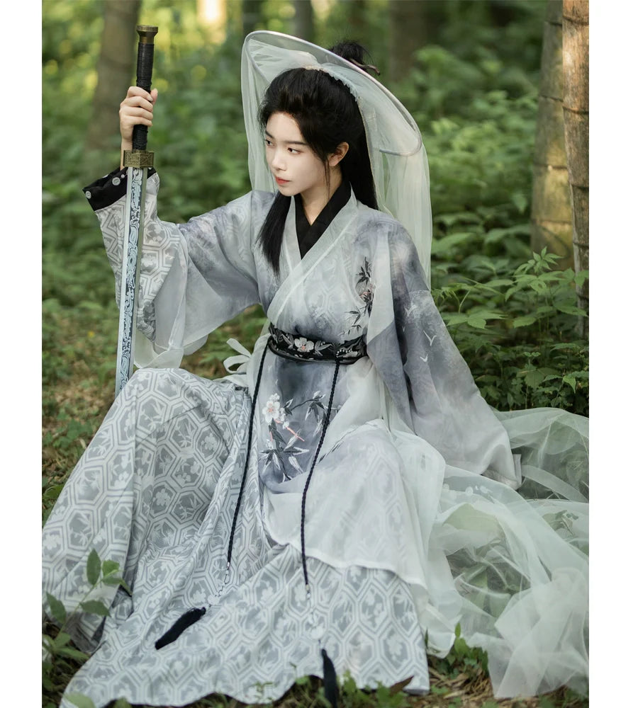 The Sword Spirit - Warring States and Han Dynasty Straight Hem Robe