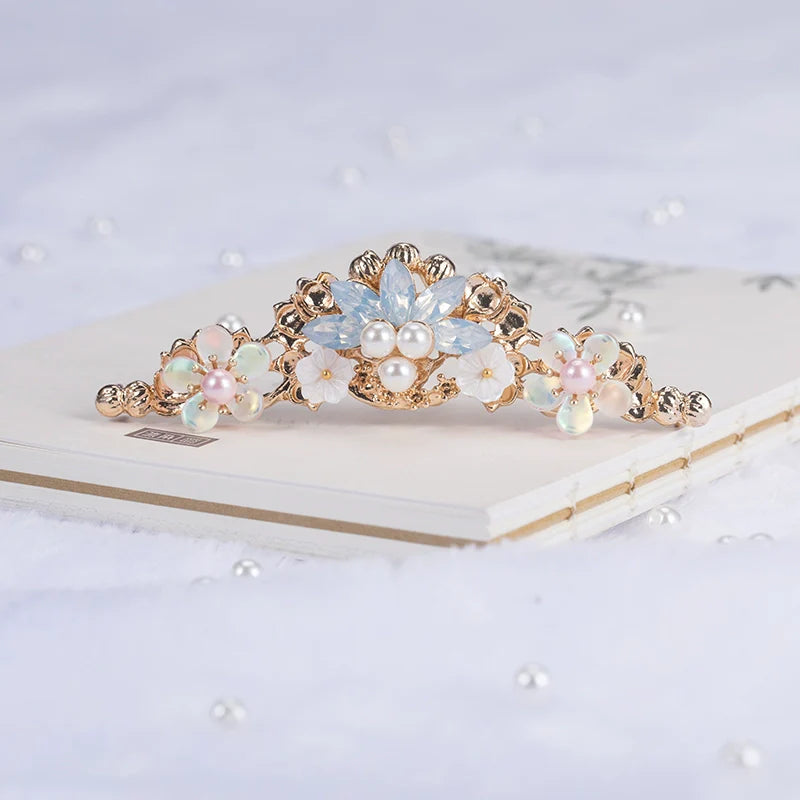 Hanfu Hair Accessories Set: Colorful Spring