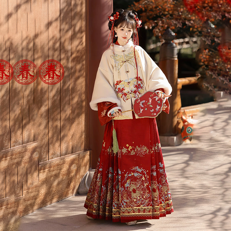 Brocade Scales 锦鳞 - Mamianqun Ming Dynasty Hanfu Set