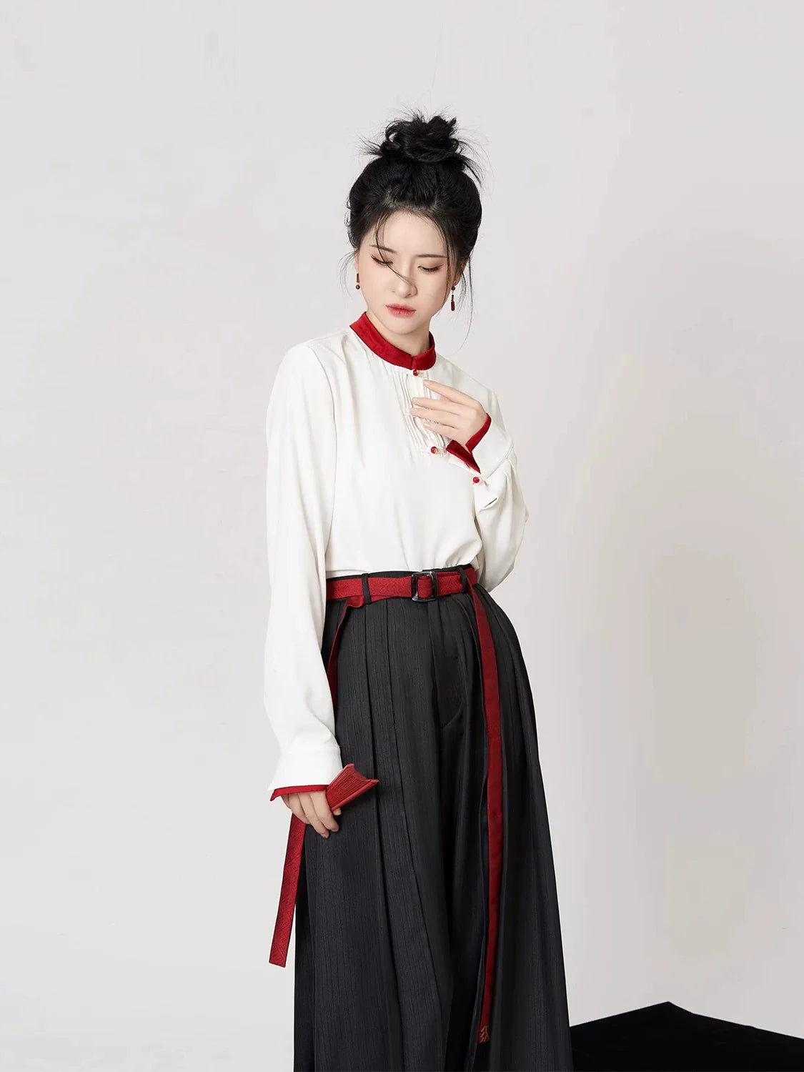 New Chinese Style Festive Outfit, Fire Sparrow 火雀 (Preorder)