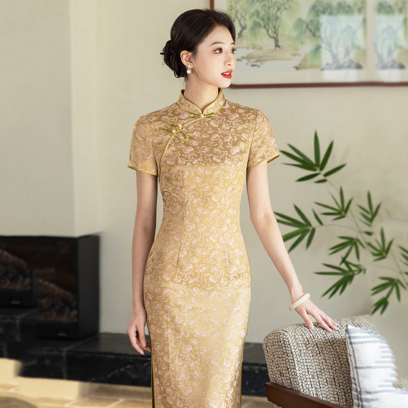 Glow - Old Shanghai Style Cheongsam Dress