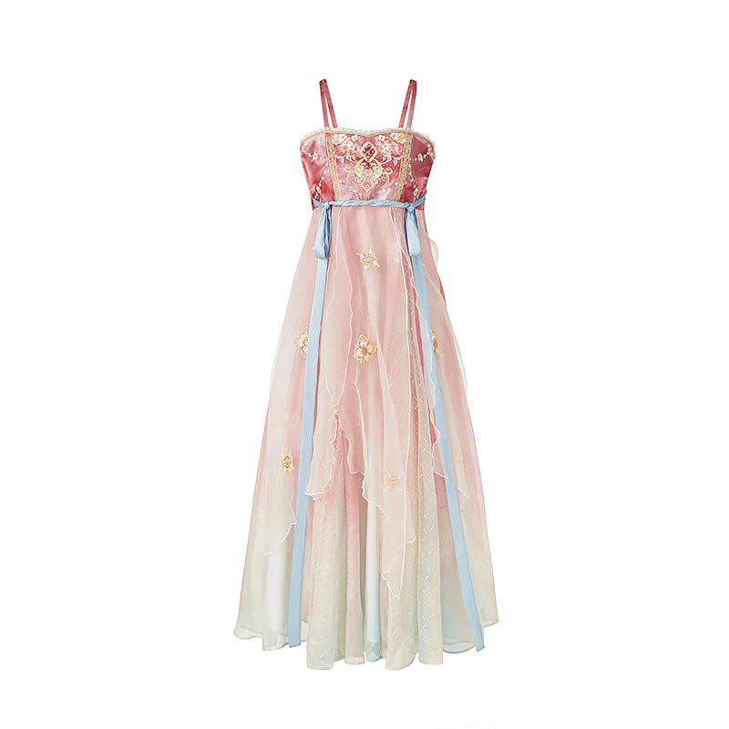 Spring Banquet 春日宴 - Tang Dynasty Style Hanfu Dress Heziqun
