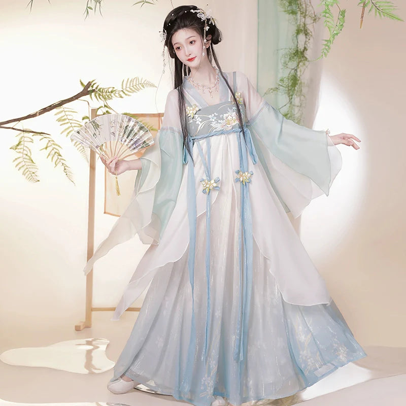 Flower Feather 花羽 - Tang Dynasty Modern Style Qixiong Ruqun