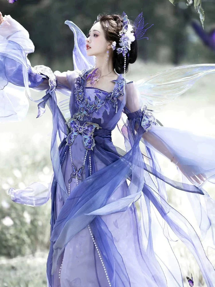 Night Butterfly - Wei Jin Style Qiyao Ruqun
