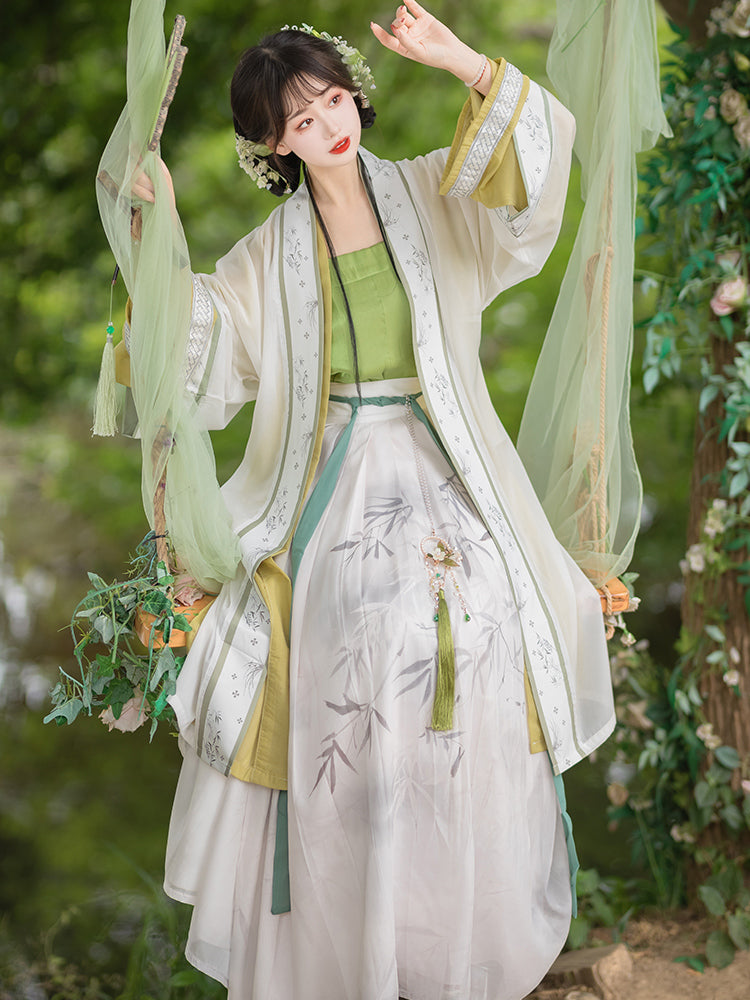 Jiuhua 久华 - Song Dynasty Style Qiyao Ruqun Hanfu