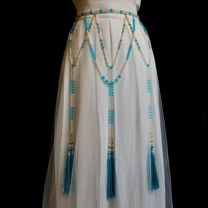 Sienna - Heziqun Tassel Waist Chain for Hanfu