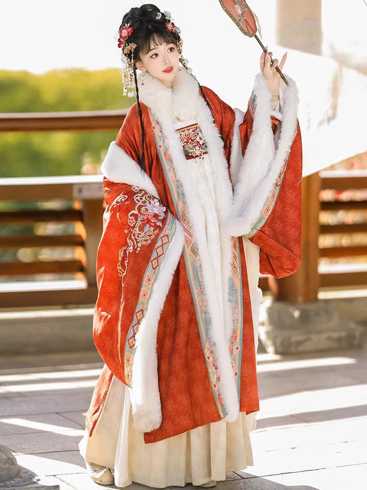 Tang Jinci  唐锦词 - Tang Dynasty Style Qixiong Ruqun for Spring and Autumn