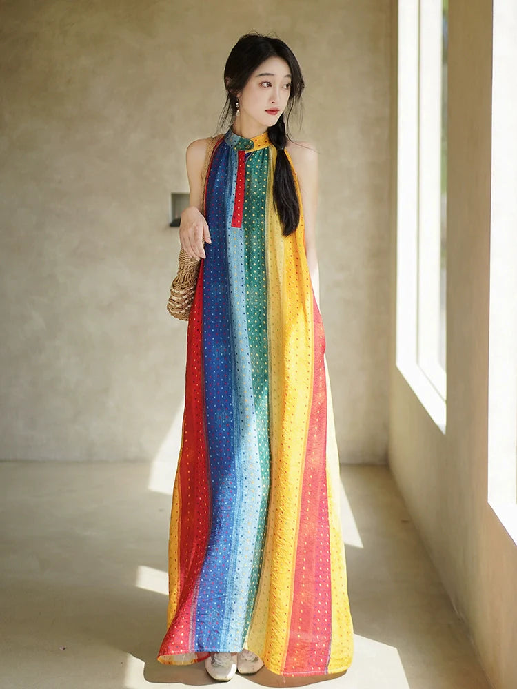 Hanyuansu Modern Hanfu: Rainbow 彩虹