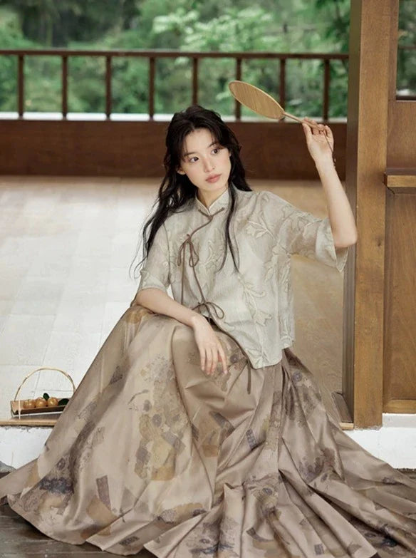 Ming Dynasty x Modern Hanfu: Dream of Silken Ash 八破锦灰 (Preorder)