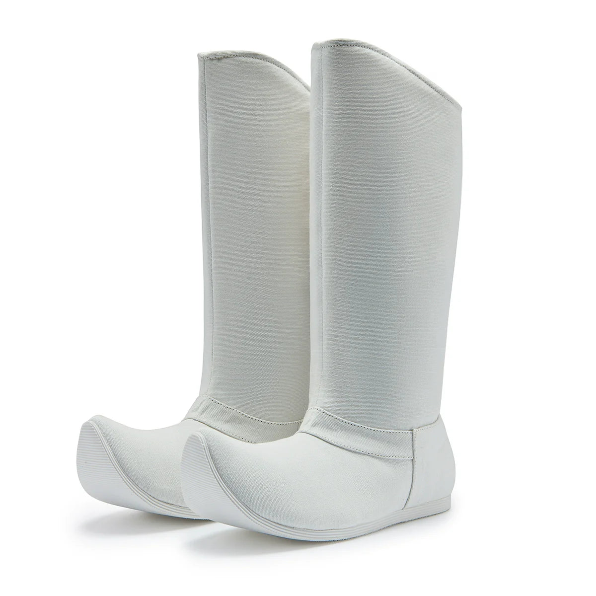 Plain White - Chinese Style Hanfu Boots for Men & Women