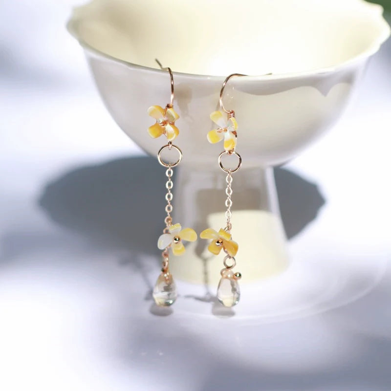 Osmanthus Chinese Style Earrings