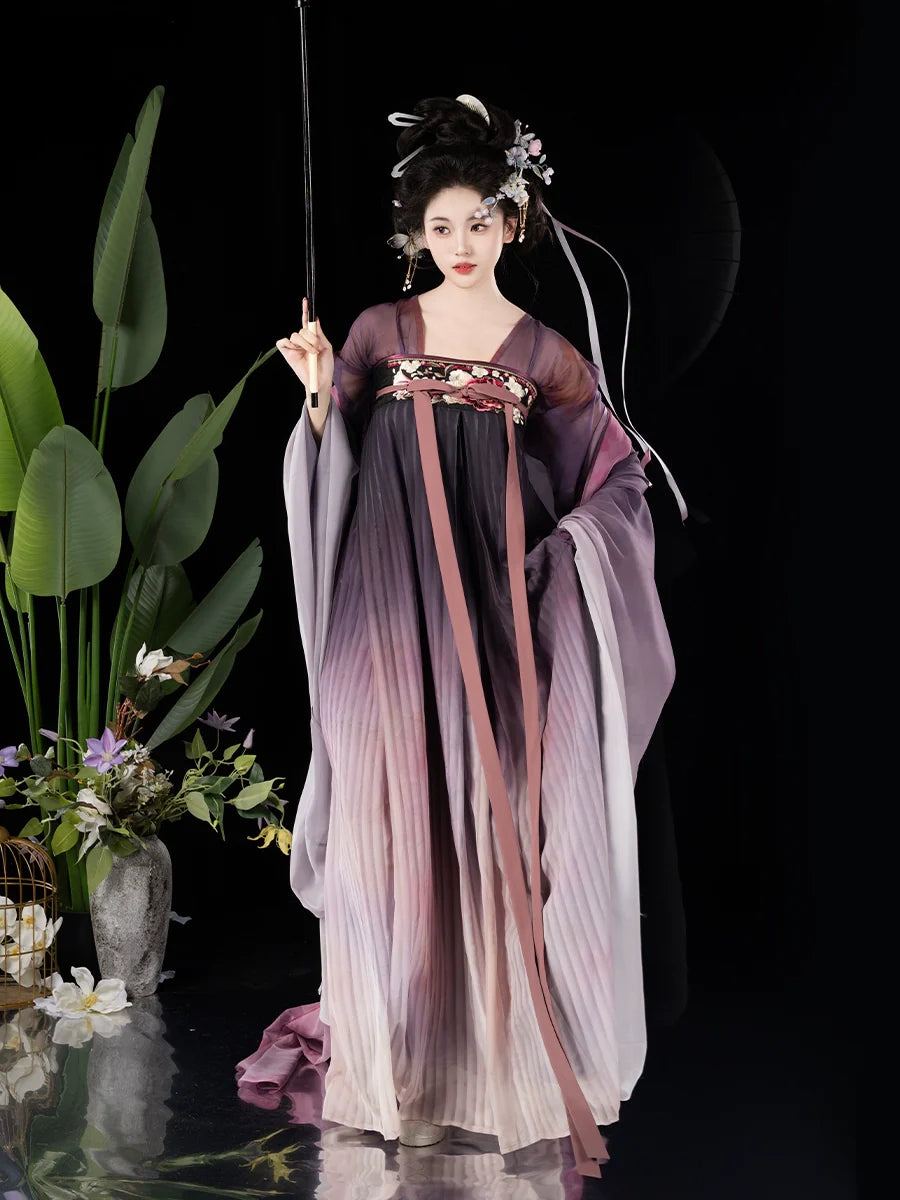 Lanting 兰亭 - Tang Dynasty Style Qixiong Ruqun