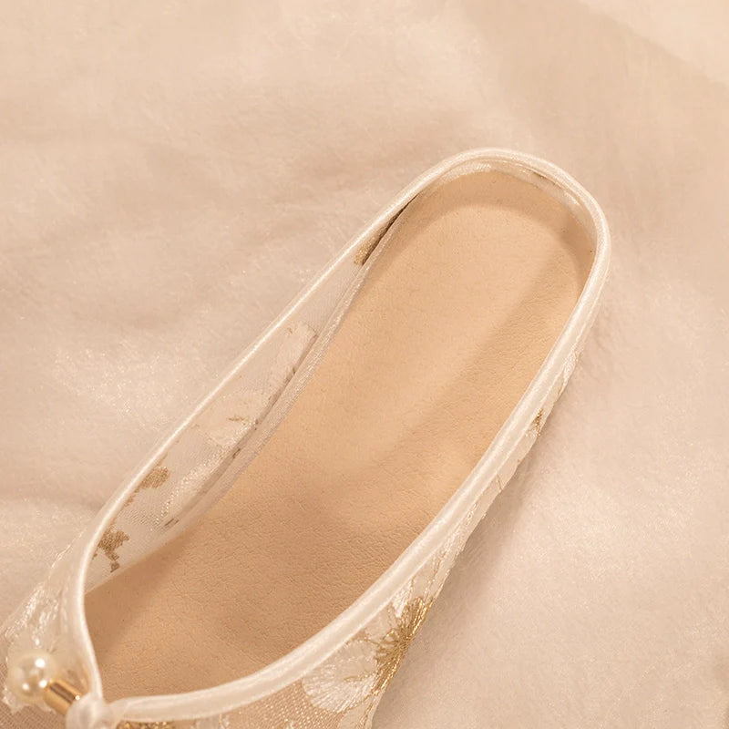 Vanessa - Sheer Slip-On Shoes for Cheongsam