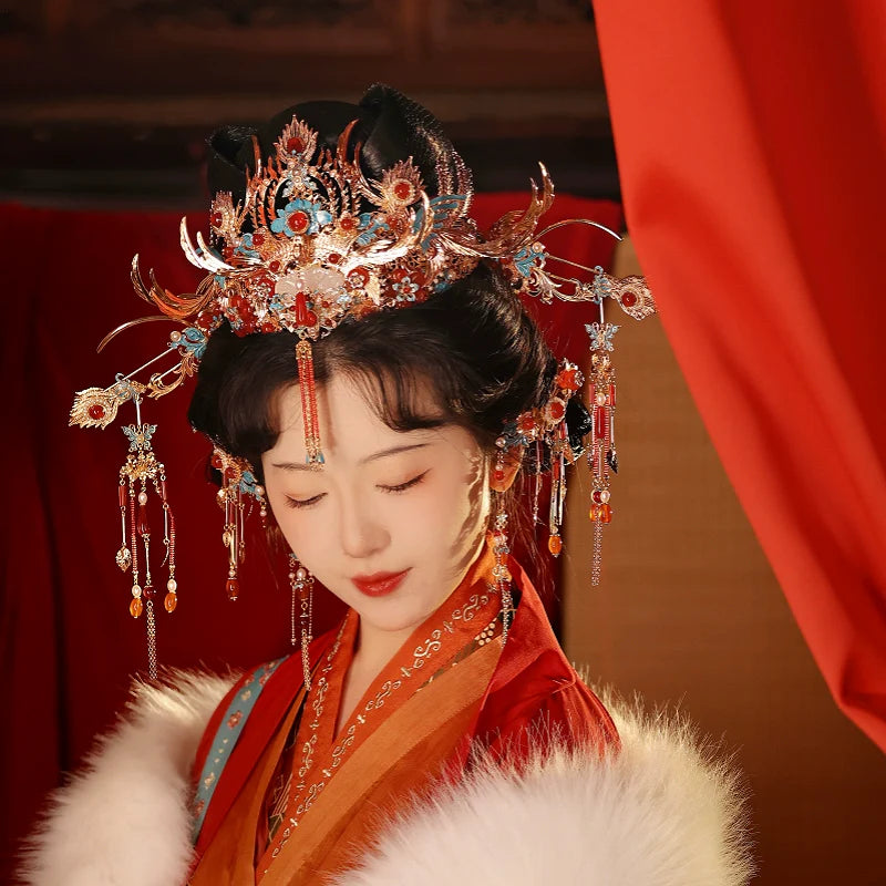 Chinese Wedding Hair Accessories: Flower Appearance