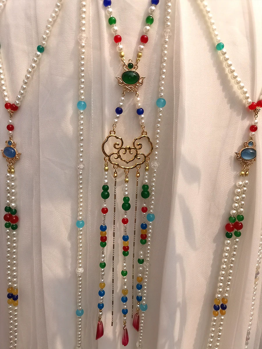 Athena - Dunhuang Tassel Waist Chain for Hanfu