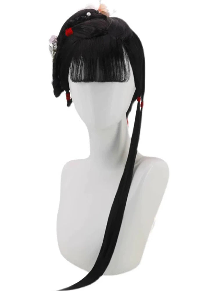 Adorned Jade - Chinese Style Hair Wig for Hanfu
