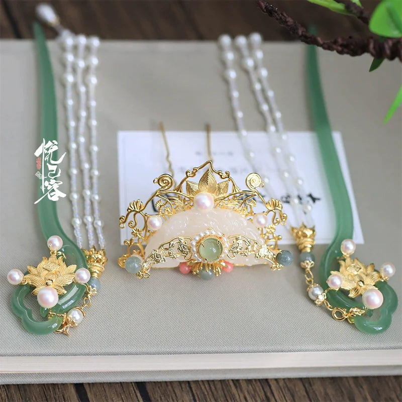 Hanfu Hair Accessories Set: Yun Yan Ji