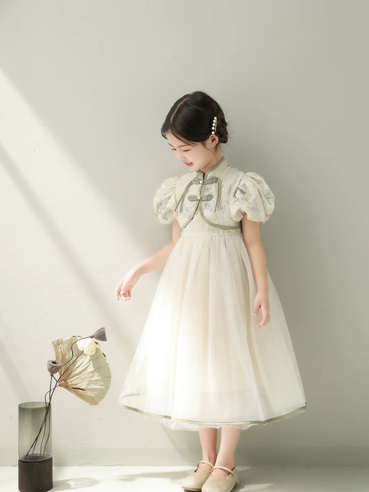 Maren - New Chinese Style Cheongsam for Girls