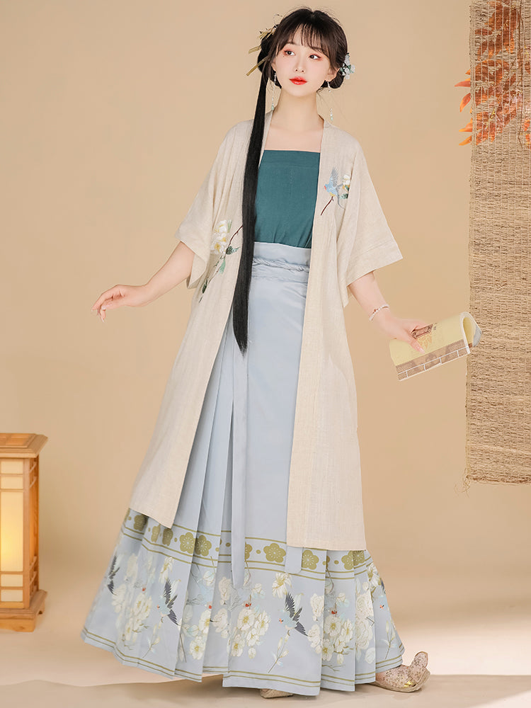 Changgan Temple 长干寺 - Song Dynasty Style Qiyao Ruqun Hanfu