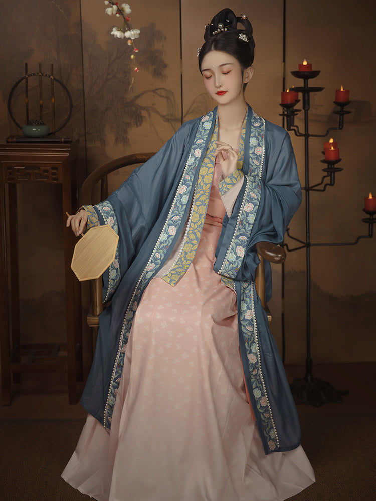 Begonia Fall 海棠落 - Song Dynasty Style Qiyao Ruqun Hanfu