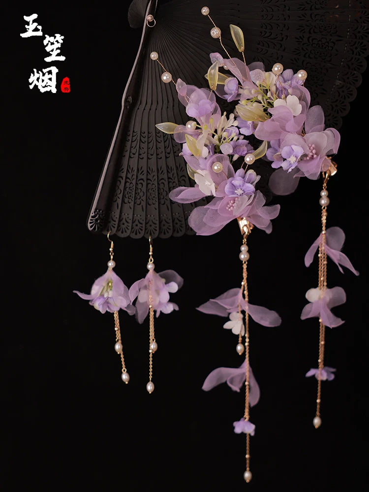 Hair Clips: Lilac
