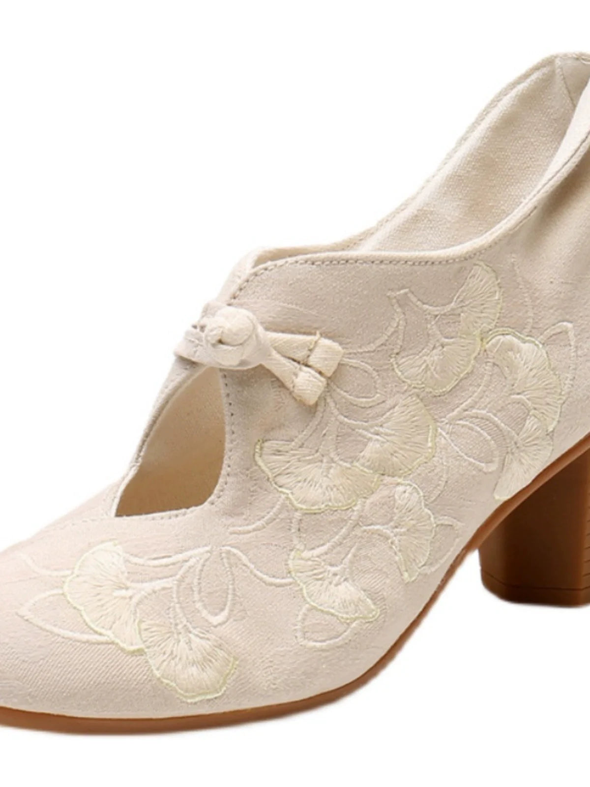 Angela - Retro Chinese Style Heels