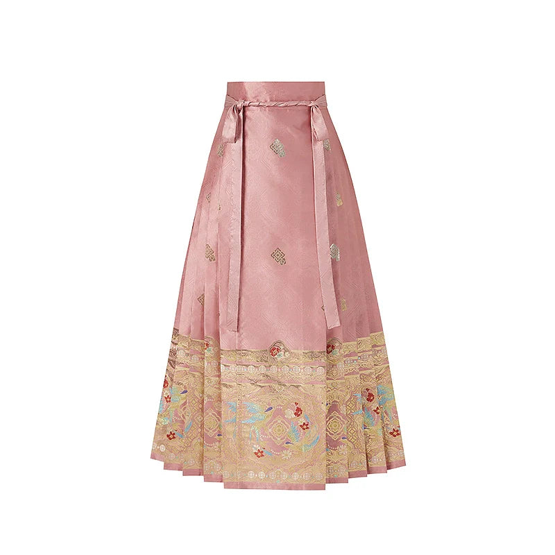 Ming Dynasty Modern Hanfu, Mamianqun, Spring Melodies 三春序 (Preorder)