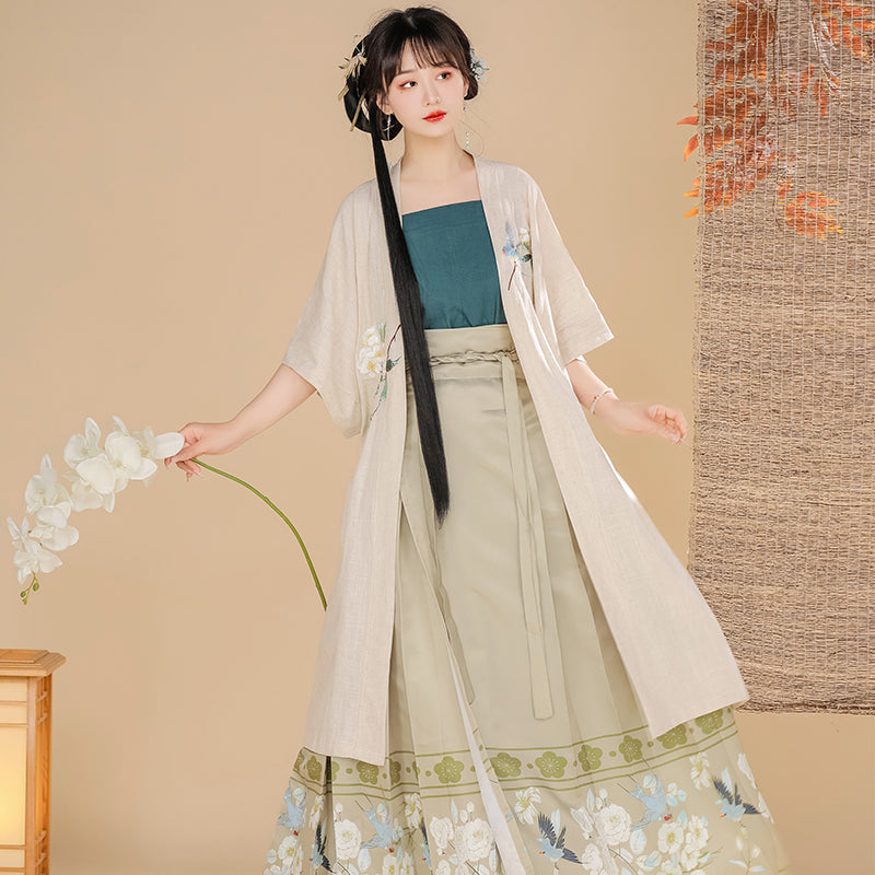 Changgan Temple 长干寺 - Song Dynasty Style Qiyao Ruqun Hanfu