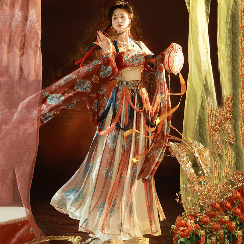 Ethereal - Dunhuang Fairies Goddess Tang Dynasty Costume