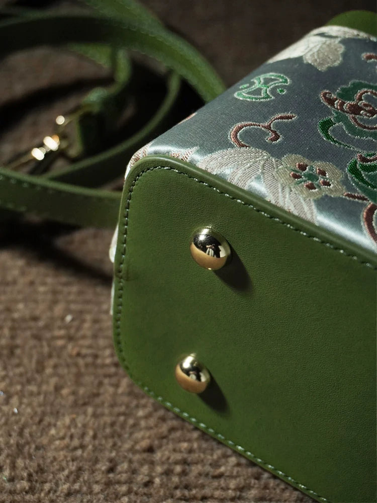 Emerald Cloud Small Vanity Bag for Women