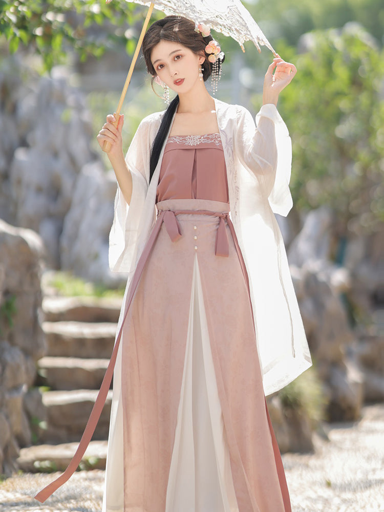 Blush 粉黛 - Song Dynasty Style Qiyao Ruqun Hanfu