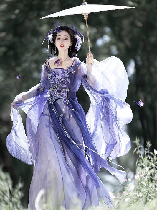 Night Butterfly - Wei Jin Style Qiyao Ruqun