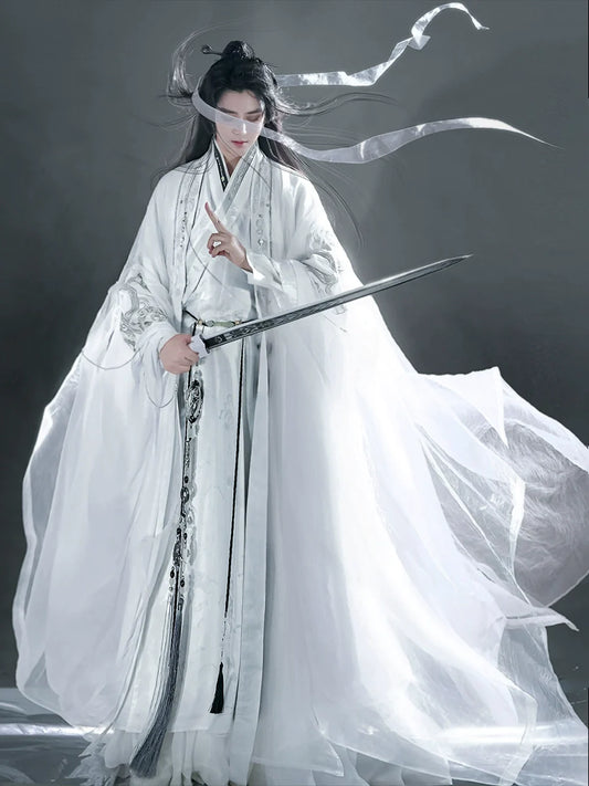 Wei Jin Xianxia Style Qiyao Ruqun - Jade Wall 氏璧 (Preorder)