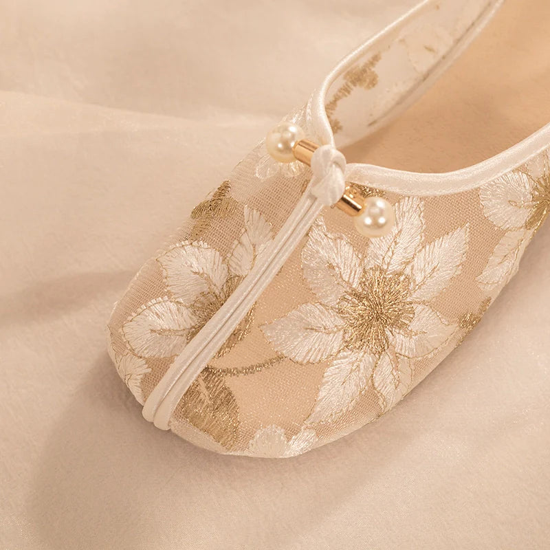 Vanessa - Sheer Slip-On Shoes for Cheongsam