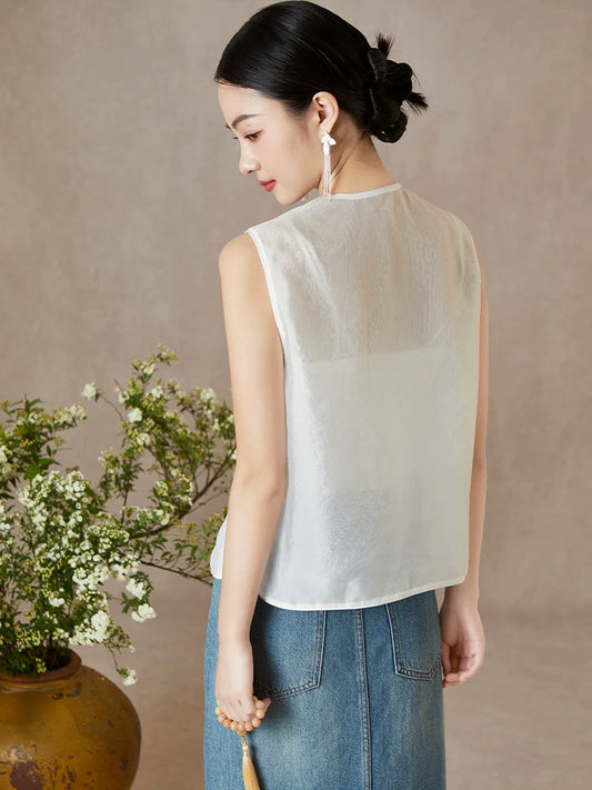 Heavenly - New Chinese Style Embroidered Women Vest
