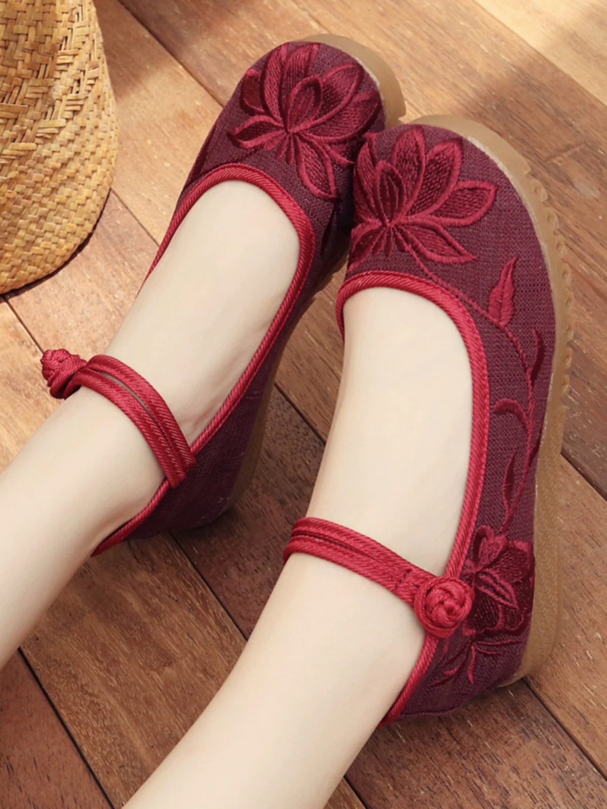 Anastasia - Traditional Chinese Style Shoes