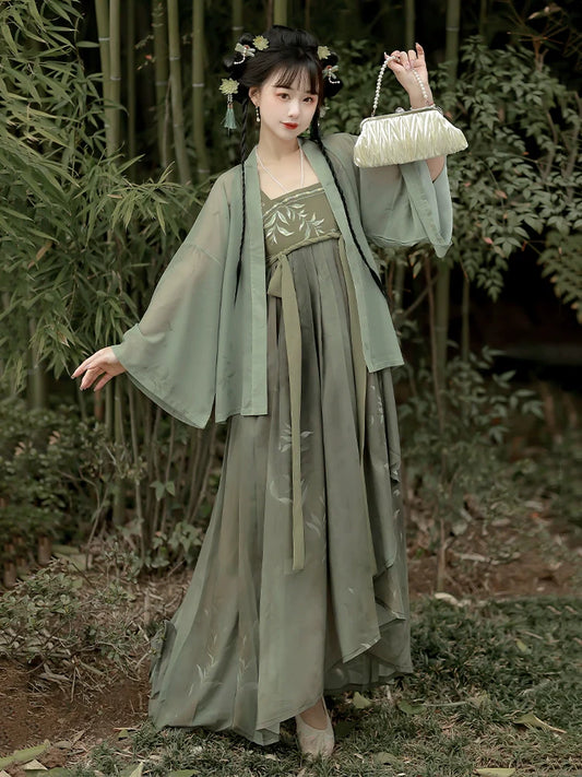 Yu Li 郁离 - Tang Dynasty Qixiong Ruqun Modern Hanfu Dress