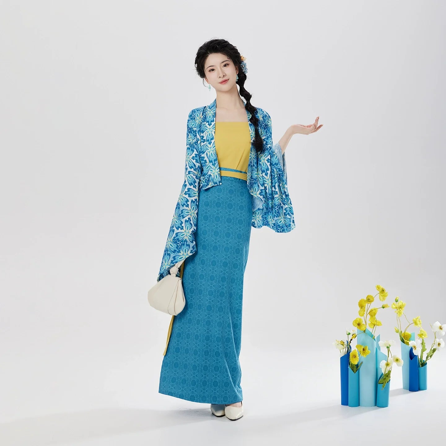 Coconut Forest 椰风林 - Modern Song Dynasty Hanfu Outfit (Preorder)