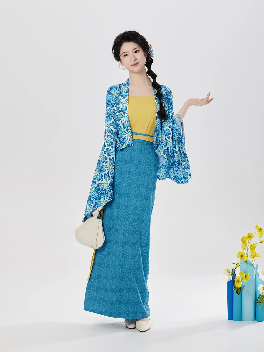 Coconut Forest 椰风林 - Modern Song Dynasty Hanfu Outfit (Preorder)
