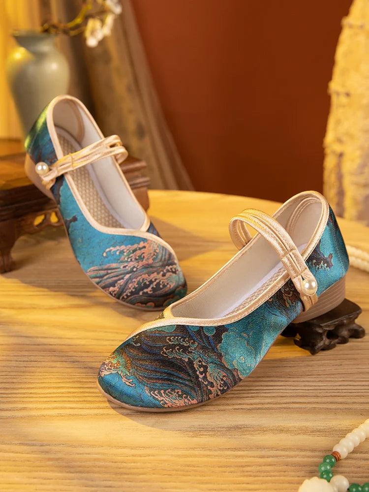 Caroline - Traditional Cheongsam Shoes