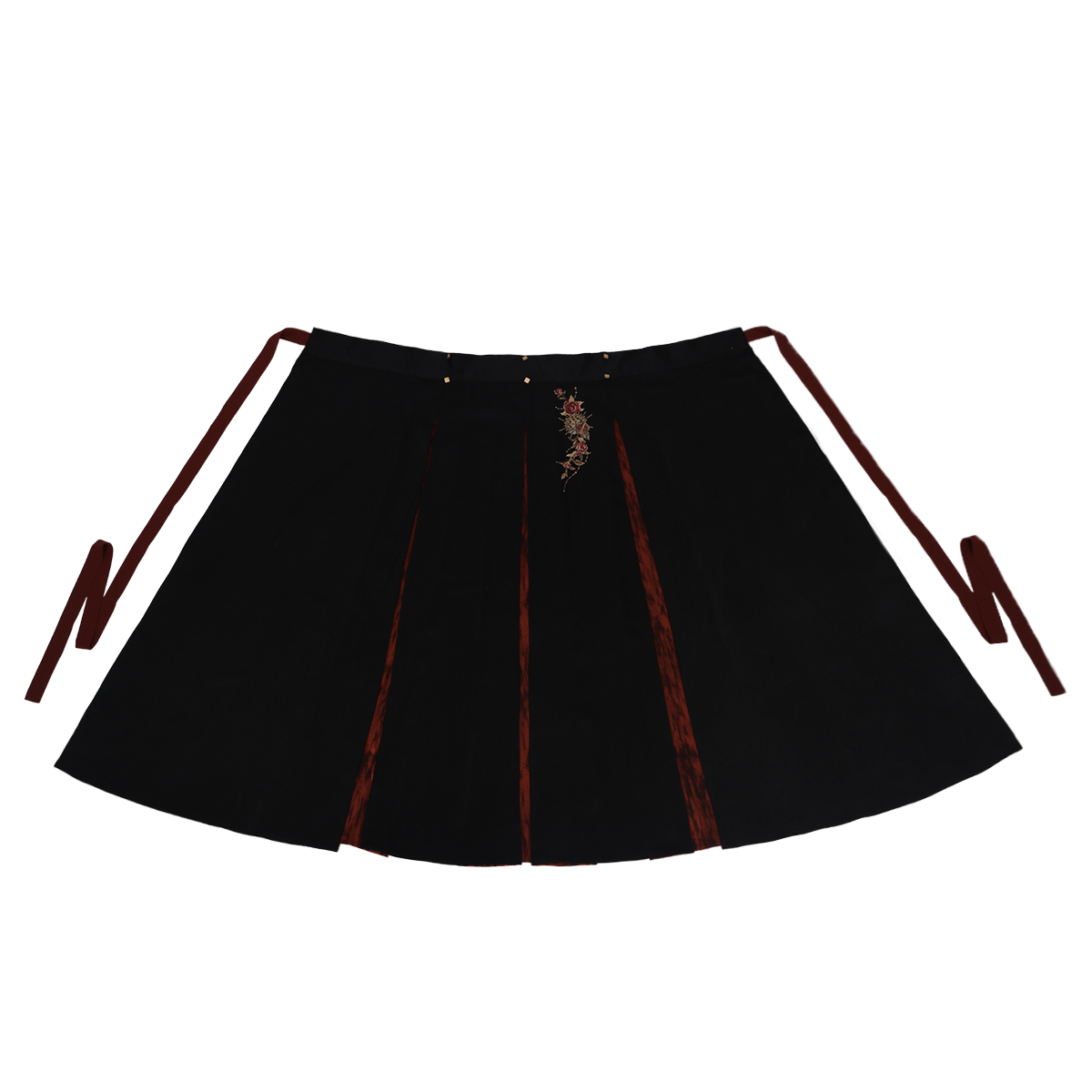 Night Earl 夜伯爵 - Dark Qi Lolita Black Lace Chinese Style Outfit (Preorder)