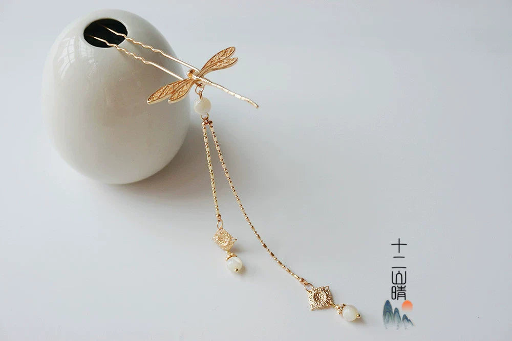 Hair Pins: Dragonfly