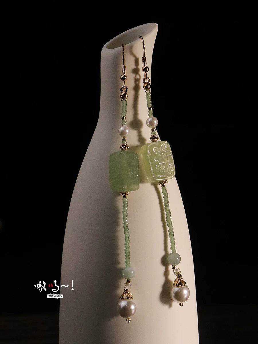 Ginger Pear Chinese Style Earrings