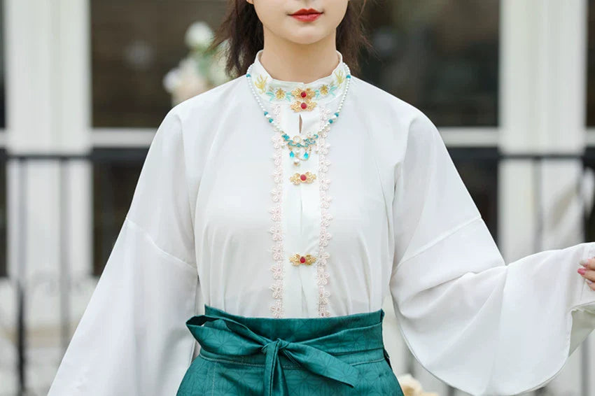 Lena - New Chinese Style Ming Dynasty Hanfu Matching Set