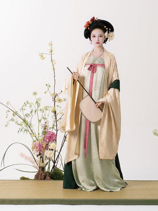 Si Yao 司遥 - Tang Dynasty Style 100% Silk Qixiong Ruqun (Preorder)