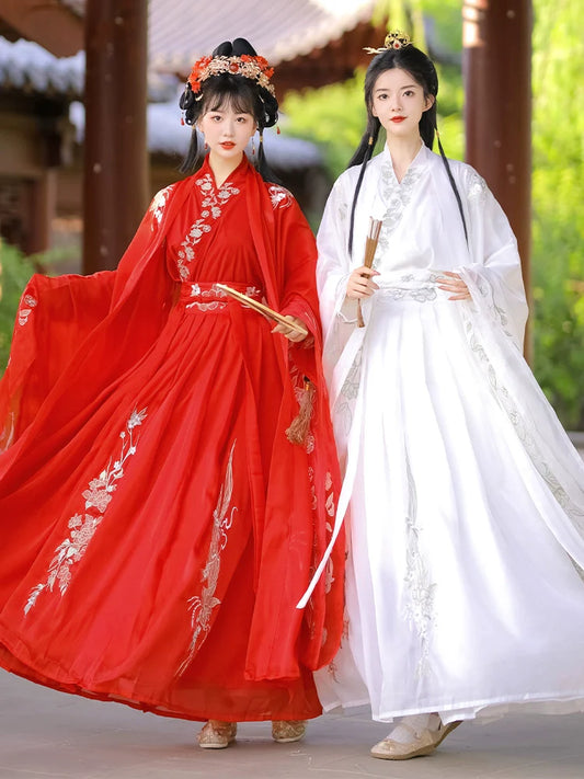 Wei Jin Wuxia Style Qiyao Ruqun - Huaxia 华夏