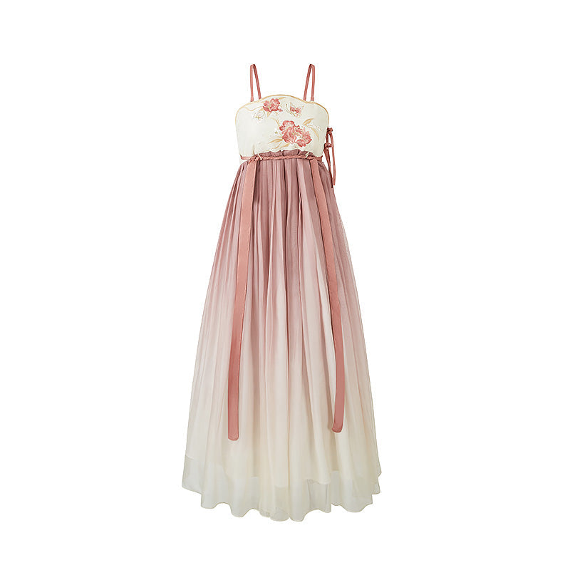 Ruofu 若芙蕖 - Tang Dynasty Style Hanfu Dress Heziqun